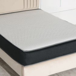 Sleep King Mattress Premium Pocket Spring Mattress with Memory Foam Layer 200 cm x 180 cm x 30 cm Size