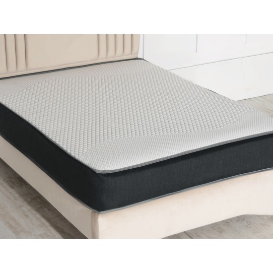 Sleep King Mattress Premium Pocket Spring Mattress with Memory Foam Layer 200 cm x 180 cm x 30 cm Size